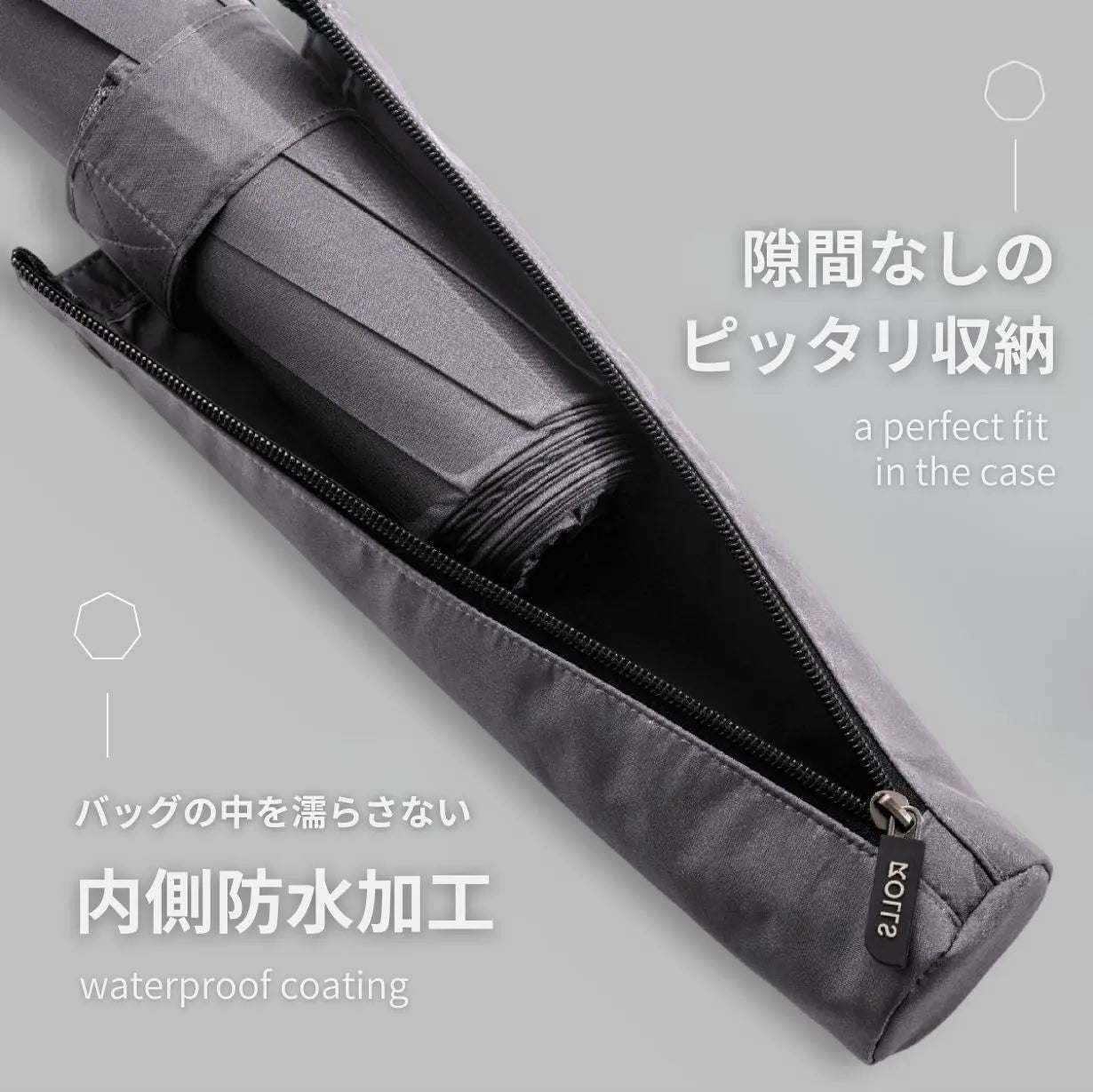 【MAX】ワンクリックで3秒で閉じます 晴雨兼用 UNISEX ナノ超撥水加工 史上最大140cm傘面（5カラー）
